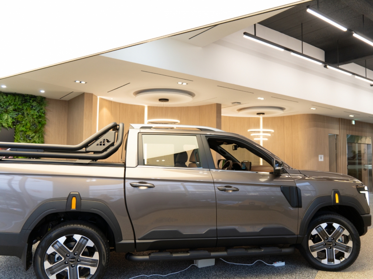 신형 '무쏘'. /사진제공=KGM