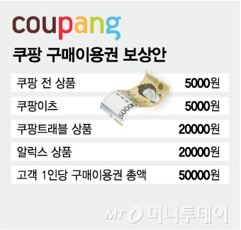 쿠팡 구매이용권 보상안/그래픽=김현정