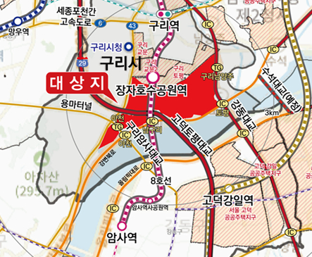 구리토평2지구 위치도. /사진제공=국토부