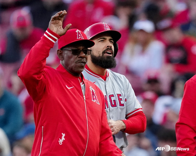 2024시즌 경기에서 빠지는 앤서니 랜던. /AFPBBNews=뉴스1