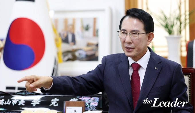 ▲이완섭 충남 서산시장/사진=김창현 머니투데이 기자