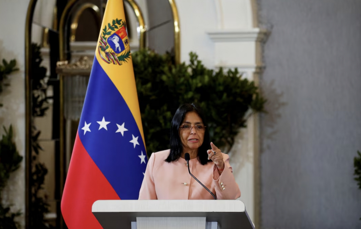 델시 로드리게스 베네수엘라 부통령 /로이터=뉴스1