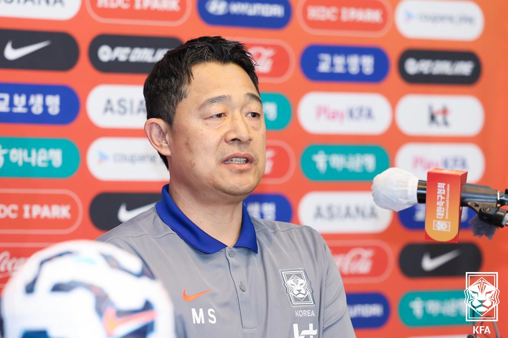 이민성 U-23 축구대표팀 감독. /사진=대한축구협회 제공