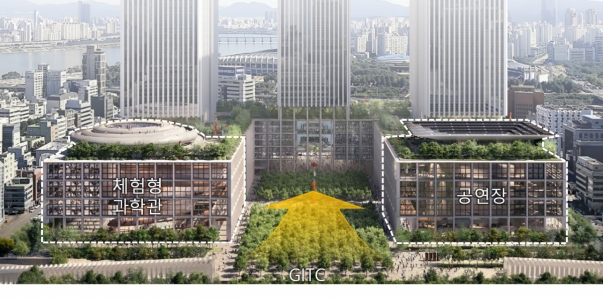 GBC 공연장, 전시장 등 문화시설 조감도