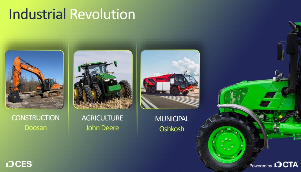 한국의 두산(맨 왼쪽)이 언급된 CTA 브리핑/사진=CTA