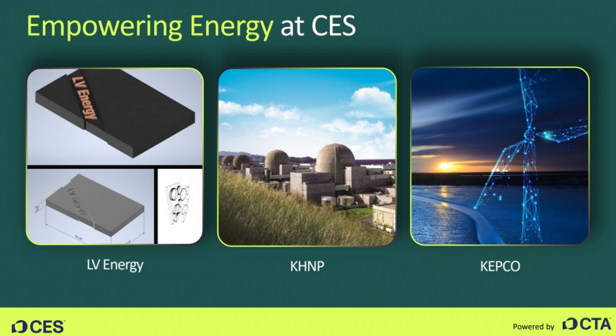 한국수력원자력(한수원·KHNP)과 한국전력(KEPCO)을 소개한 CTA 브리핑/사진=CTA 