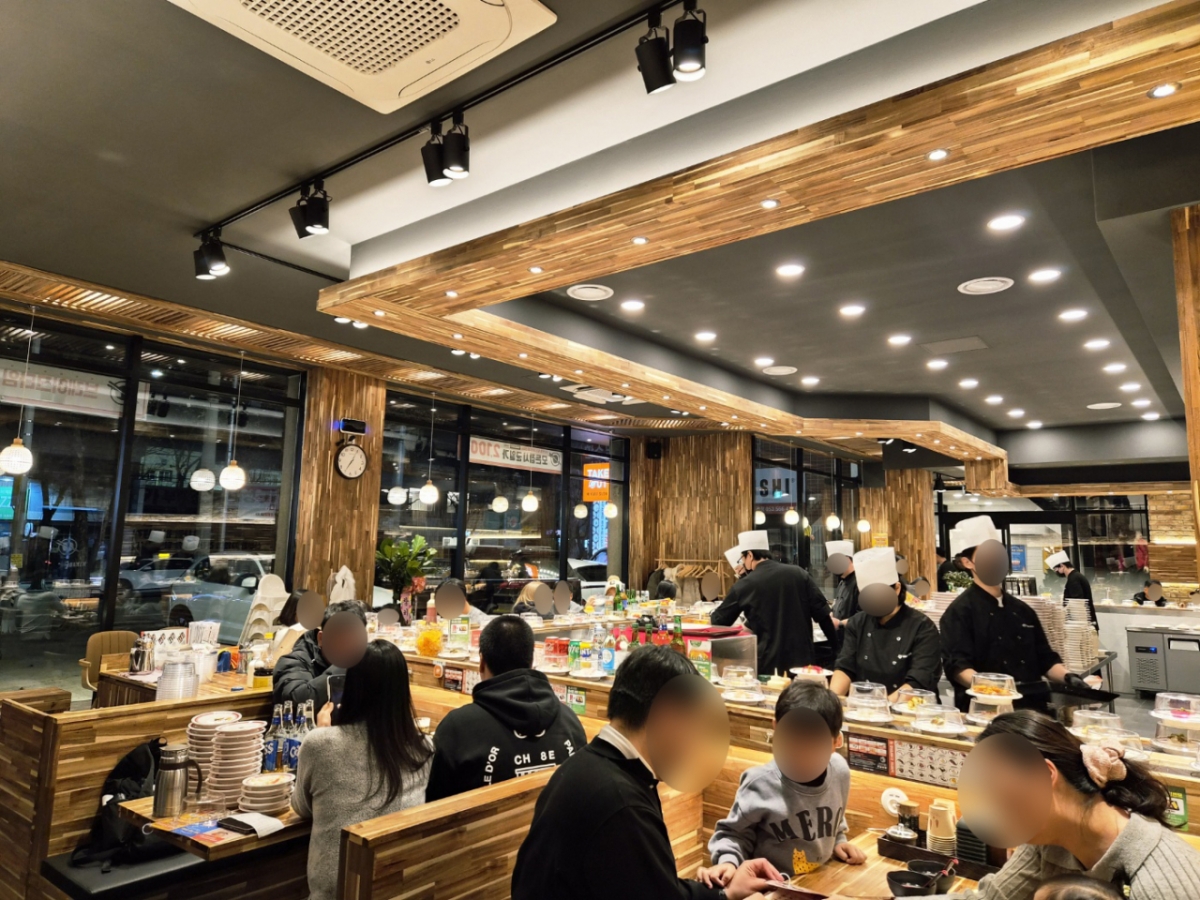 미카도스시 대구본리점 내부./사진제공=미카도스시