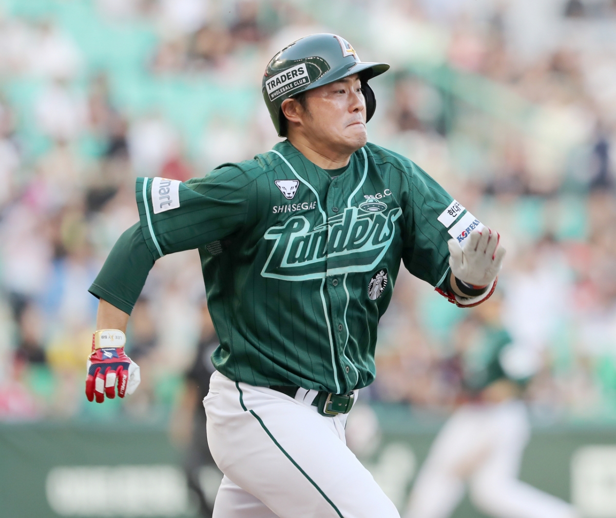 SSG 랜더스 베테랑 포수 이지영. /사진=SSG 랜더스 제공