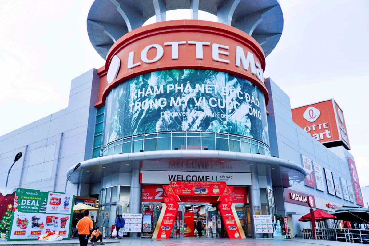 롯데마트 나짱점 외관. /사진제공=롯데마트 