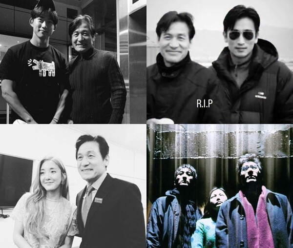 /사진=옥택연, 차인표, 바다, 신현준 SNS