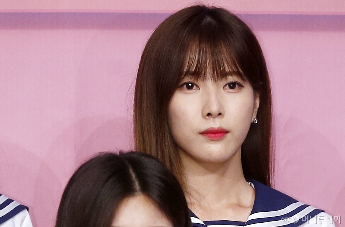 '아이돌학교' 제작발표회 당시 이해인 사진=김휘선 기자 hwijpg@