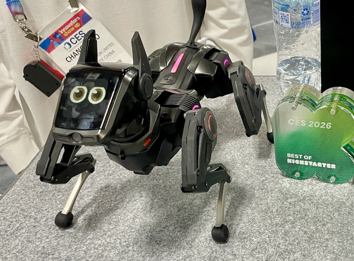 중국 스타트업 헹봇의 AI 반려견 '시리우스'/사진=김성휘 