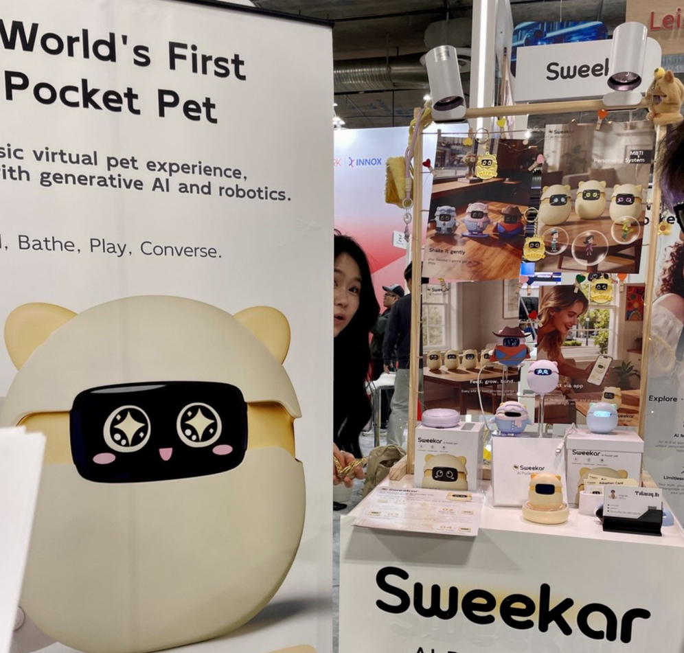 중국 스타트업 타크웨이의 AI 공감로봇 '스위카'/사진=김성휘 