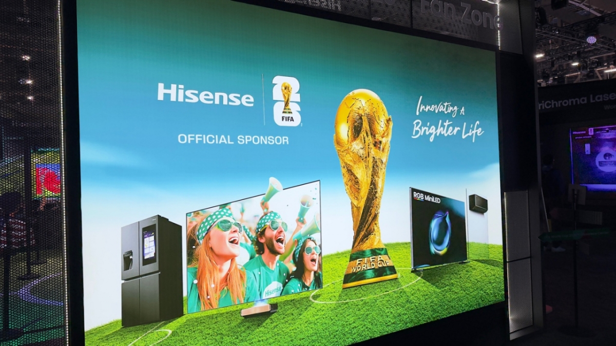 미국 라스베이거스에서 열린 CES 2026의 하이센스 전시관의 모습 /사진=김남이 기자