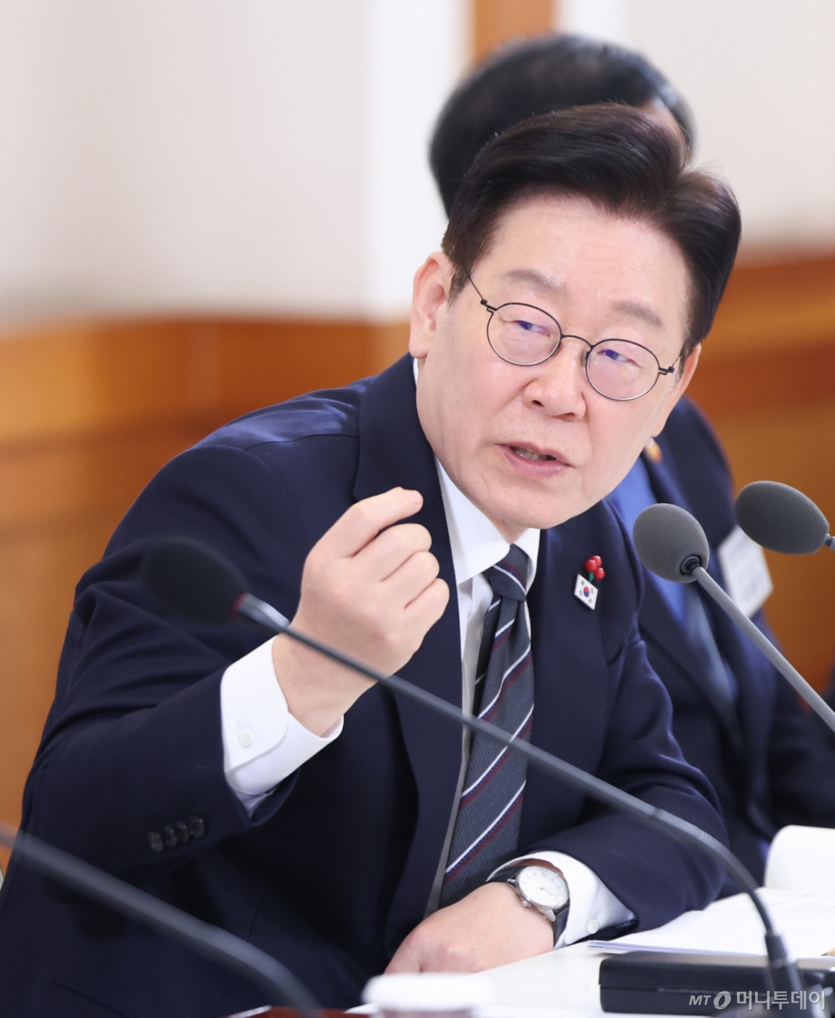 [서울=뉴시스] 최동준 기자 = 이재명 대통령이 9일 청와대에서 열린 경제성장전략 국민보고회에서 발언하고 있다. (청와대통신사진기자단) 2026.01.09. photocdj@newsis.com /사진=박주성