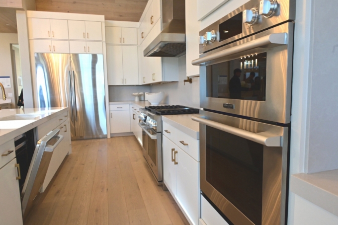 미국 라스베이거스의 고급 주거 단지 '스프링 밸리'에 위치한 LG전자 초고급 빌트인 가전 브랜드 'SKS'의 모델하우스 내부 전경.  /사진제공=LG전자