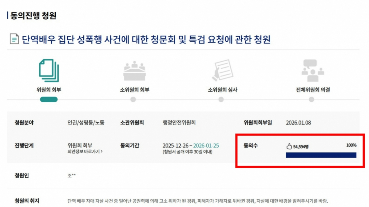 /사진=국회전자청원 홈페이지 갈무리
