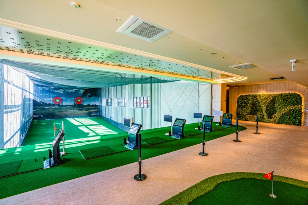 신검단 로열파크씨티Ⅱ 인도어 골프 연습장 /사진제공=DK아시아