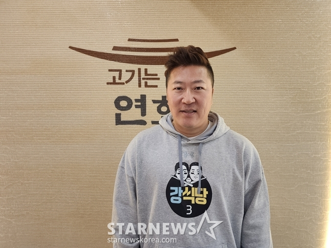 지난 10일 강식당3 행사 도중 스타뉴스와 만난 최형우. /사진=박수진 기자