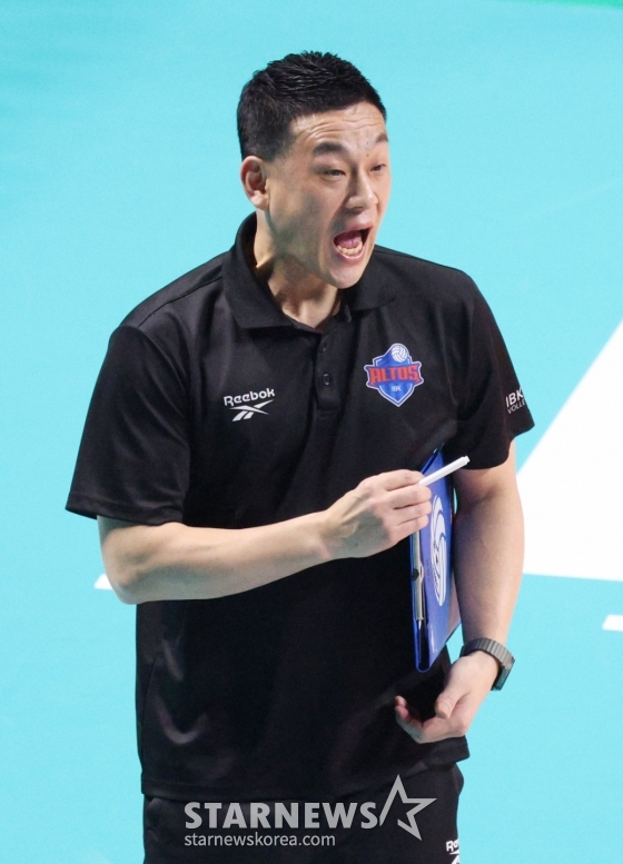 여오현 IBK기업은행 감독 대행. /사진=김진경 대기자