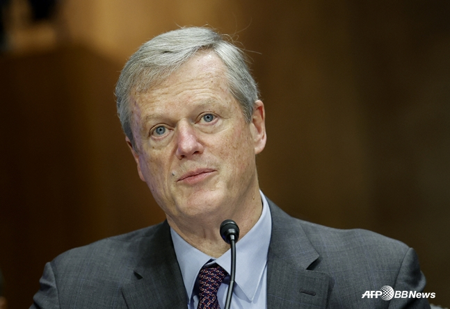 Charlie Baker, NCAA President. /AFPBBNews=News1