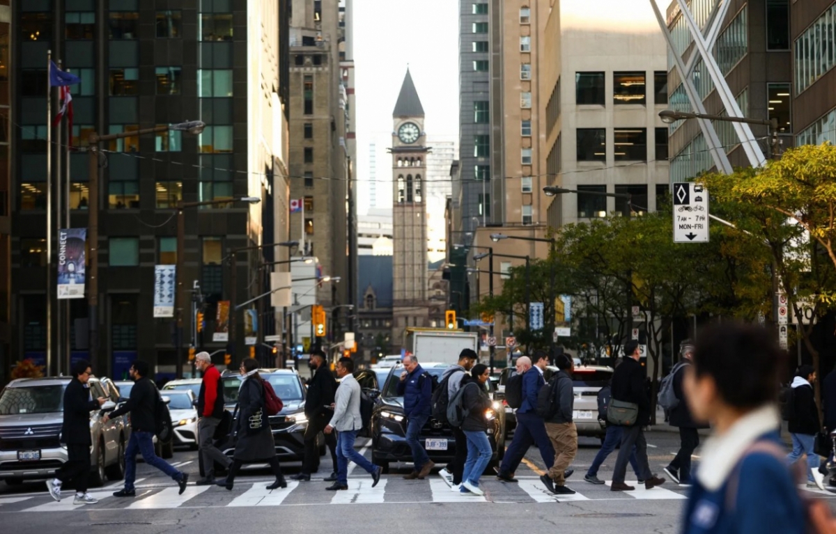 캐나다 정부가 글로벌 창업 인재 유치를 위해 도입했던 '스타트업 비자 프로그램'이 결국 폐지 수순을 밟게 됐다. 사진은 캐나다 한 도심 거리 전경. /사진=블룸버그