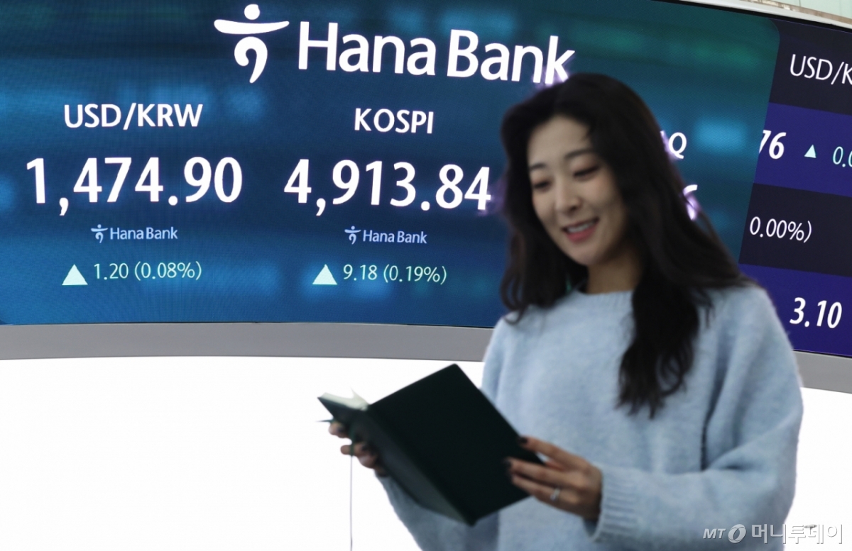 코스피, 12일 연속 오른 코스피 숨고르기…4900선에서 후퇴