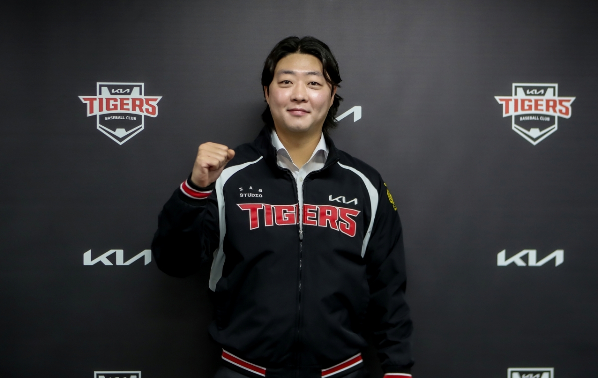KIA 타이거즈 김범수. /사진=KIA 타이거즈 제공