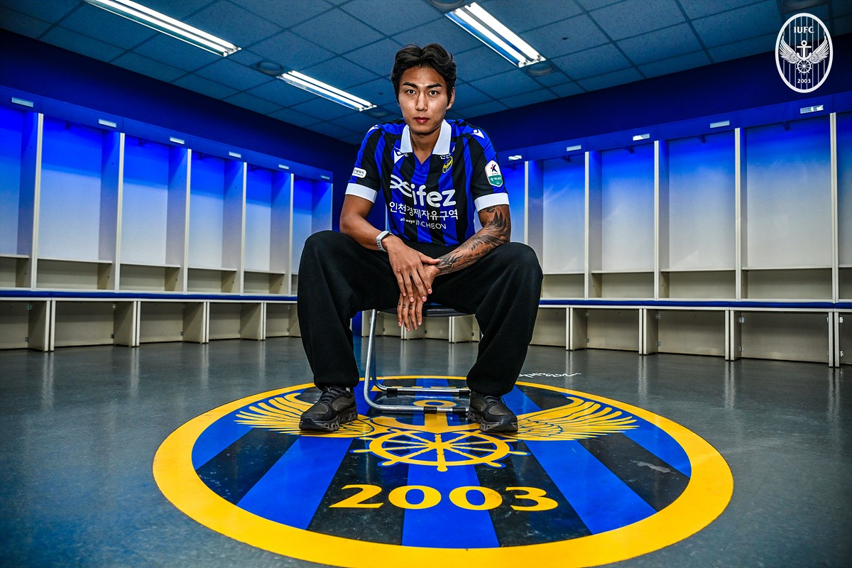 인천 유나이티드에 입단한 정태욱. /사진=인천 유나이티드 제공