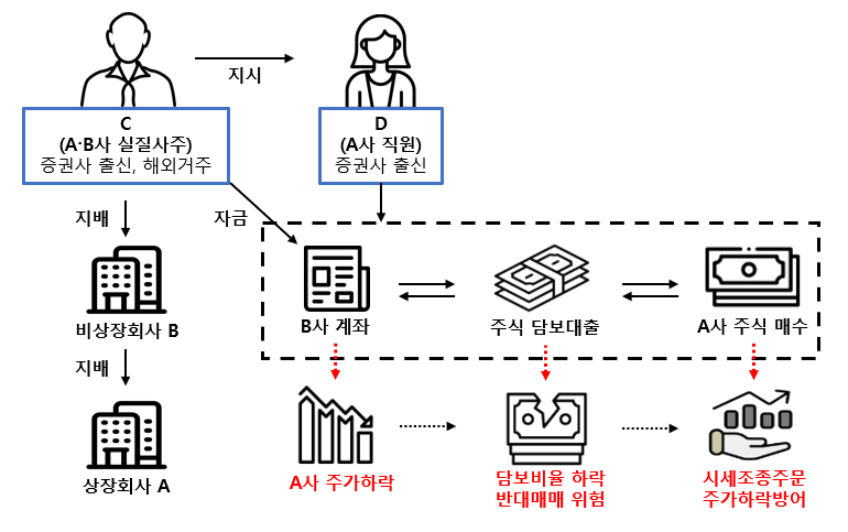 시세조종 혐의 사건 개요 /사진=증선위원회