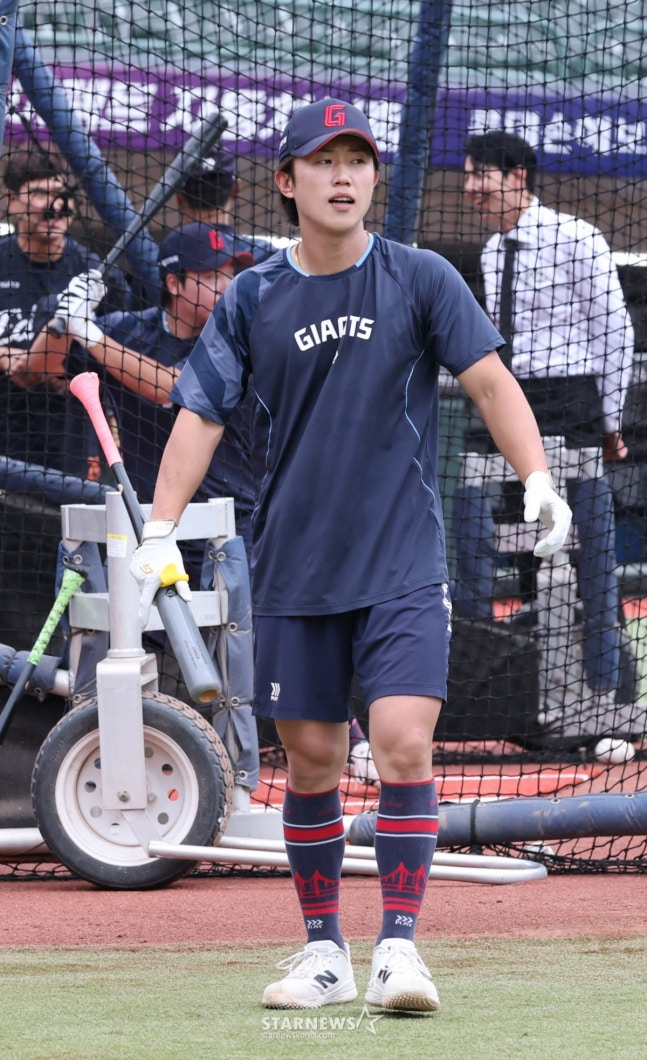 롯데 전민재./사진=김진경 대기자