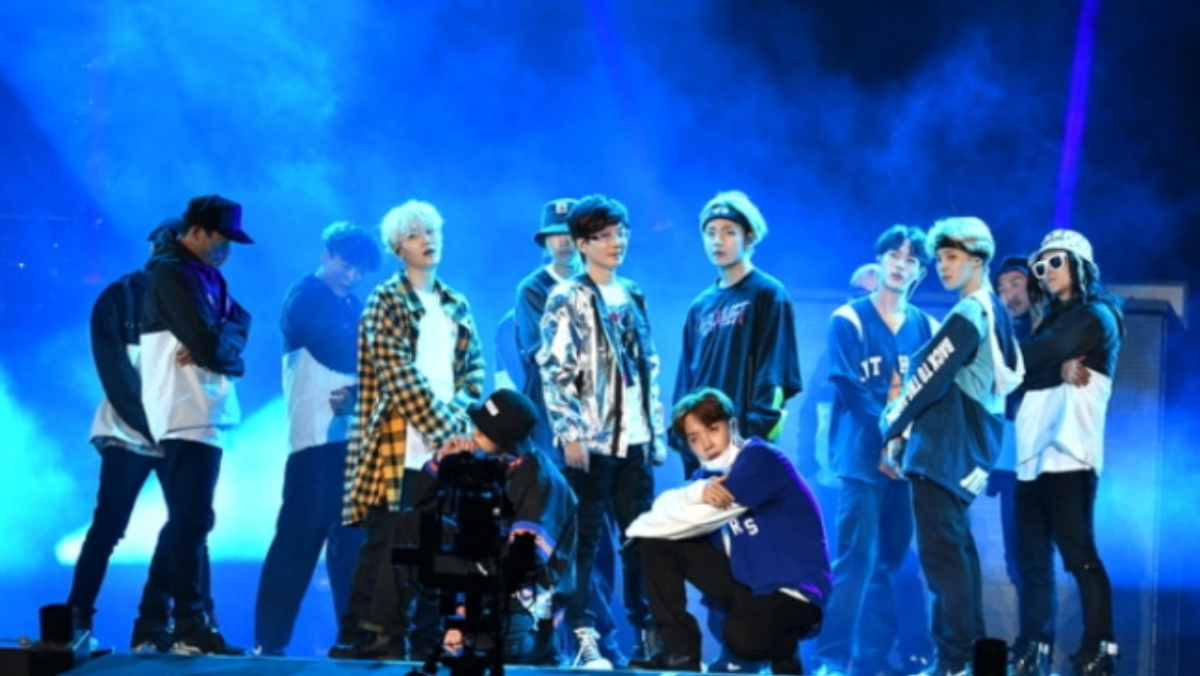 서태지와 BTS(방탄소년단)의 합동 공연/사진제공=뉴시스