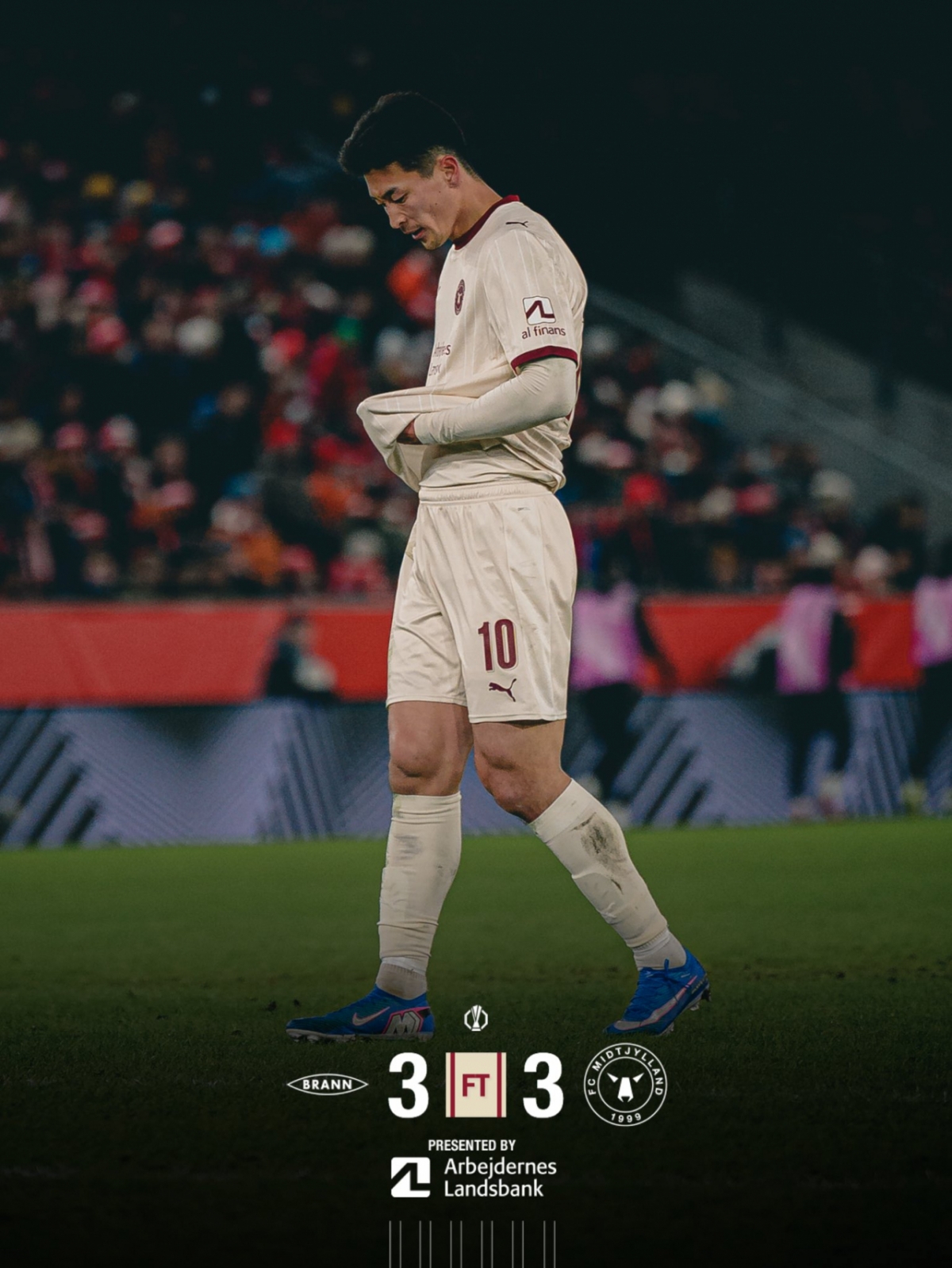 23일(한국시간) 노르웨이 베르겐의 브란 스타디온에서 열린 2025~2026 유럽축구연맹(UEFA) 유로파리그(UEL) 리그 페이즈 7차전 경기 결과. /사진=미트윌란 공식 사회관계망서비스(SNS)