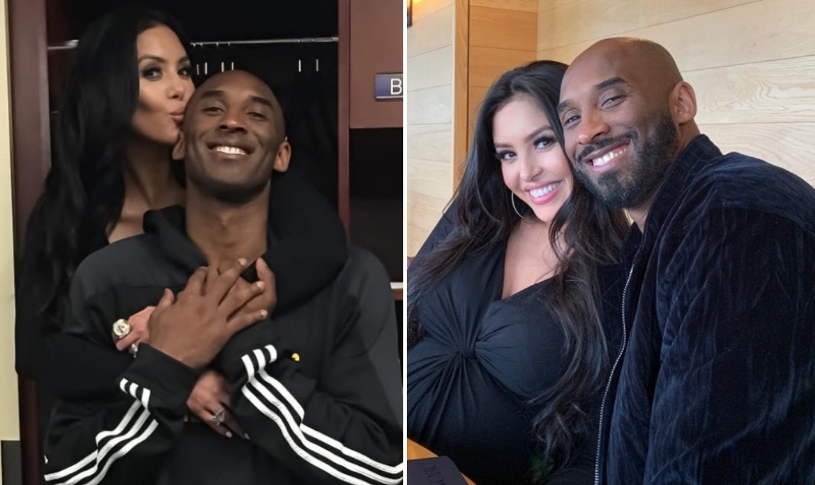 코비 브라이언트와 그의 아내 바네사 브라이언트 /사진=각 인스타그램