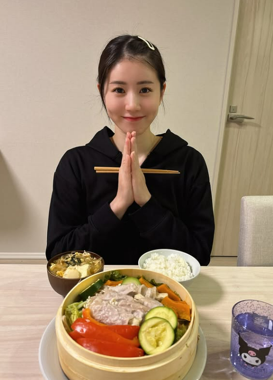 일본 배드민턴 여신으로 불리는 시다 치하루. /사진=시다 치하루 공식 SNS