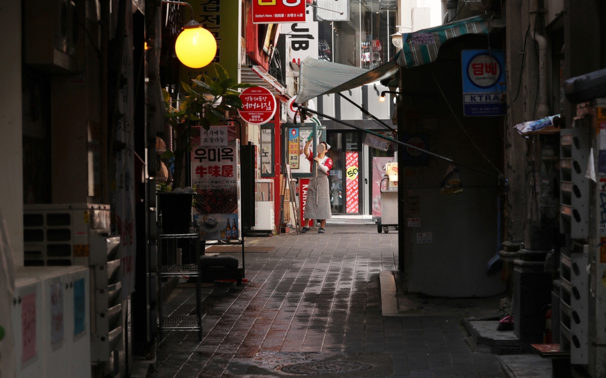 사진은 2021년 사회적 거리두기가 이뤄진 서울 중구 명동거리./사진=머니투데이DB.