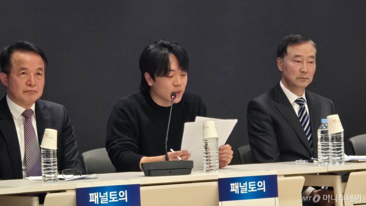 김동균 의대생 대표(부산대 의대 24학번). /사진=홍효진 기자