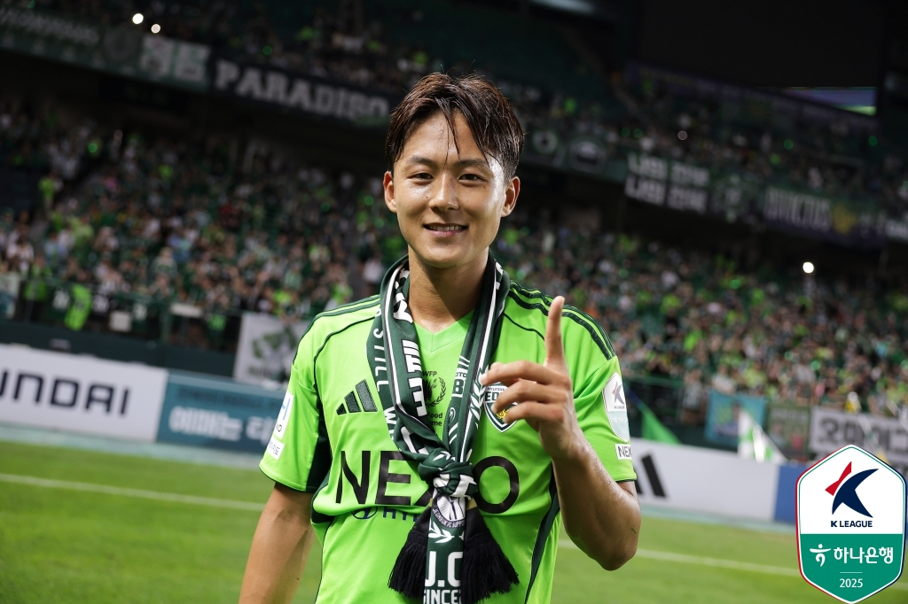 전북 현대 이승우. /사진=한국프로축구연맹 제공