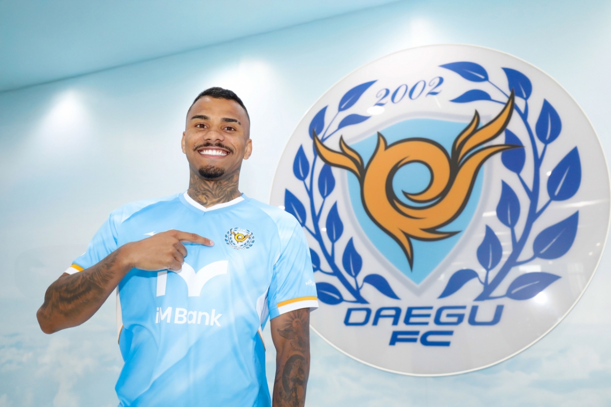 대구FC로 이적한 세라핌. /사진=대구FC 제공