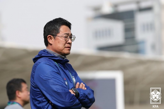 이민성 U-23 축구대표팀 감독. /사진=대한축구협회 제공