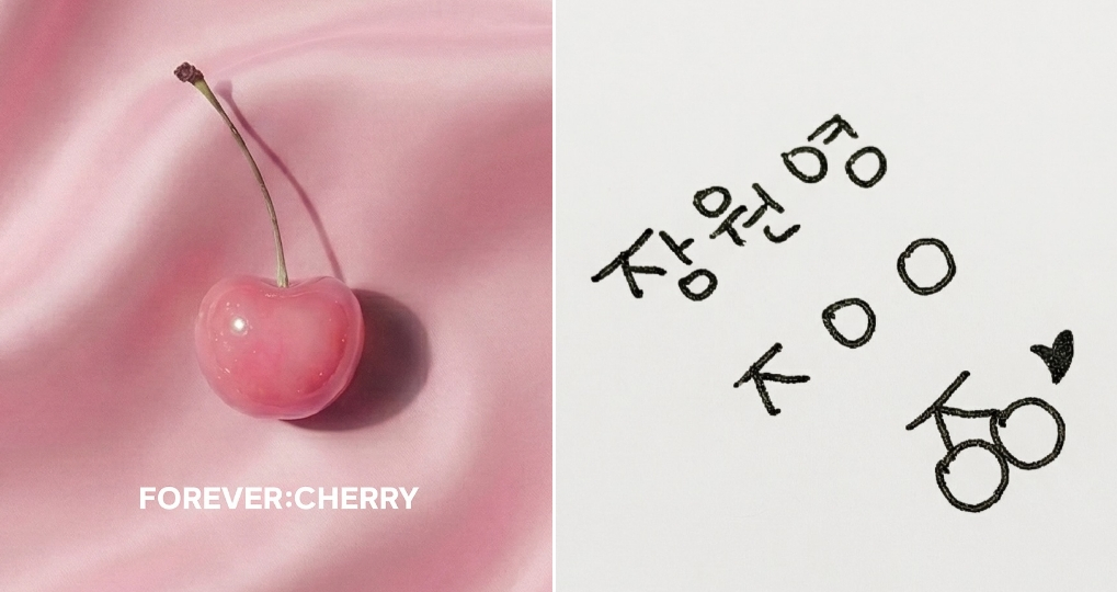 그룹 아이브 멤버 장원영 명의로 상표권을 출원한 '포에버 체리' /사진=포에버 체리 인스타그램