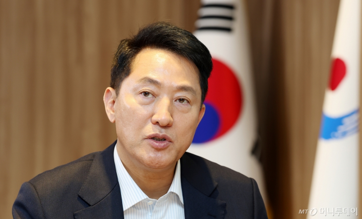 오세훈 서울특별시 시장 인터뷰 /사진=김창현 기자 chmt@