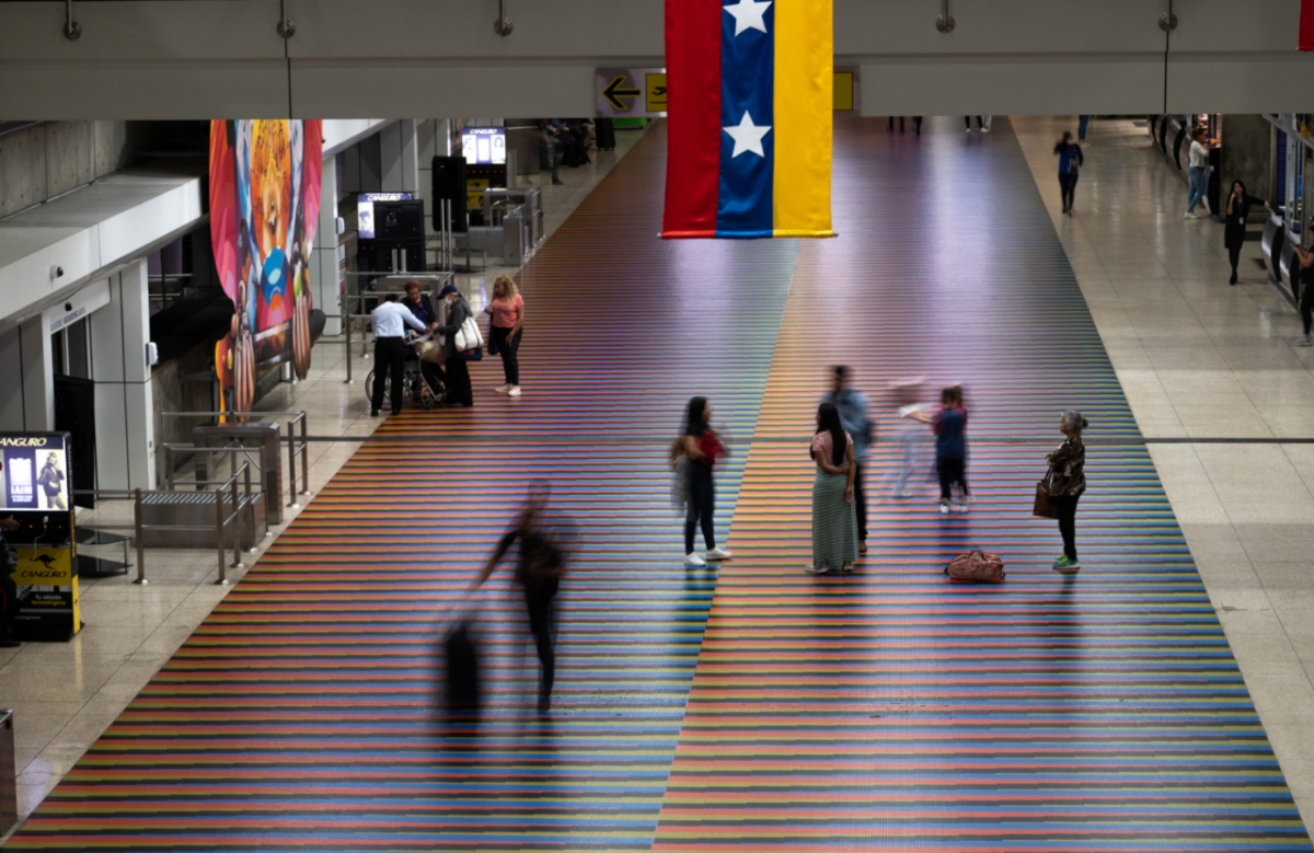 베네수엘라 시몬볼리바르 국제공항 /사진=블룸버그