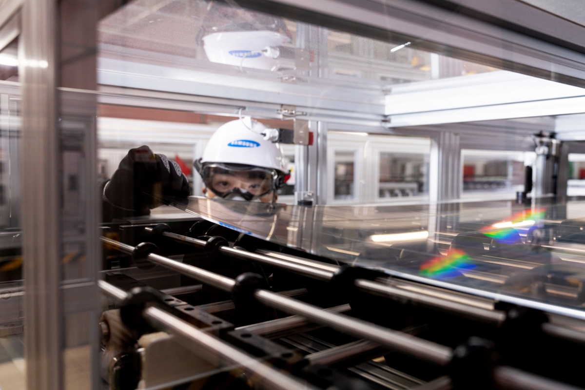 삼성전자, '비스포크 AI'에 폐유리 재활용 소재 적용…글로벌 인증 획득