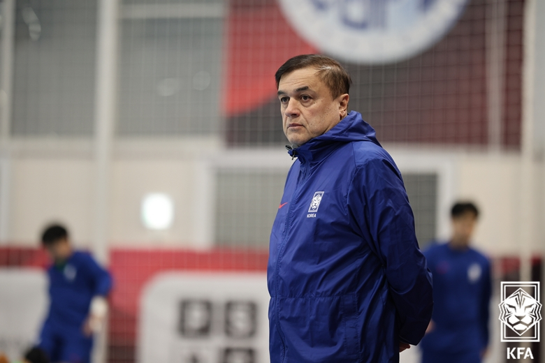 포르투갈 출신 파울로 페르난데스 풋살 대표팀 감독. /사진=대한축구협회 제공
