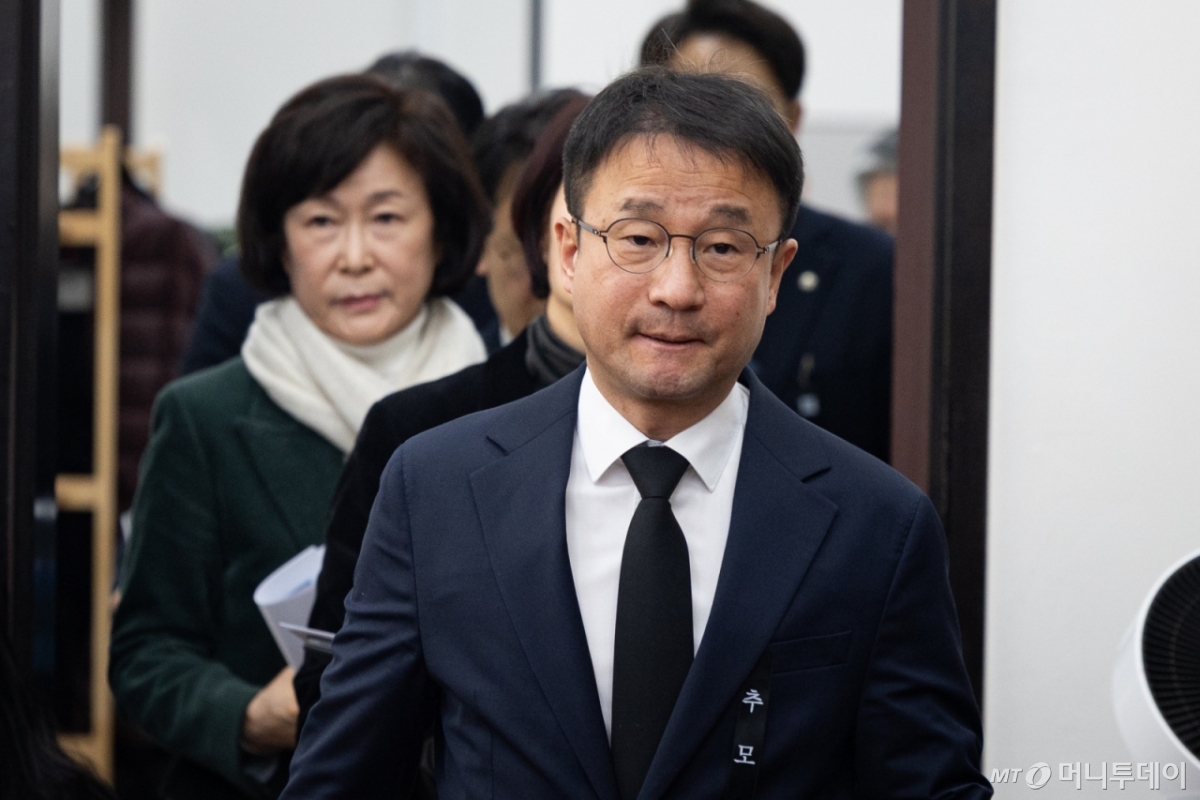 한병도 더불어민주당 원내대표가 29일 서울 여의도 국회에서 열린 정책조정회의에 참석하고 있다. /사진=뉴스1