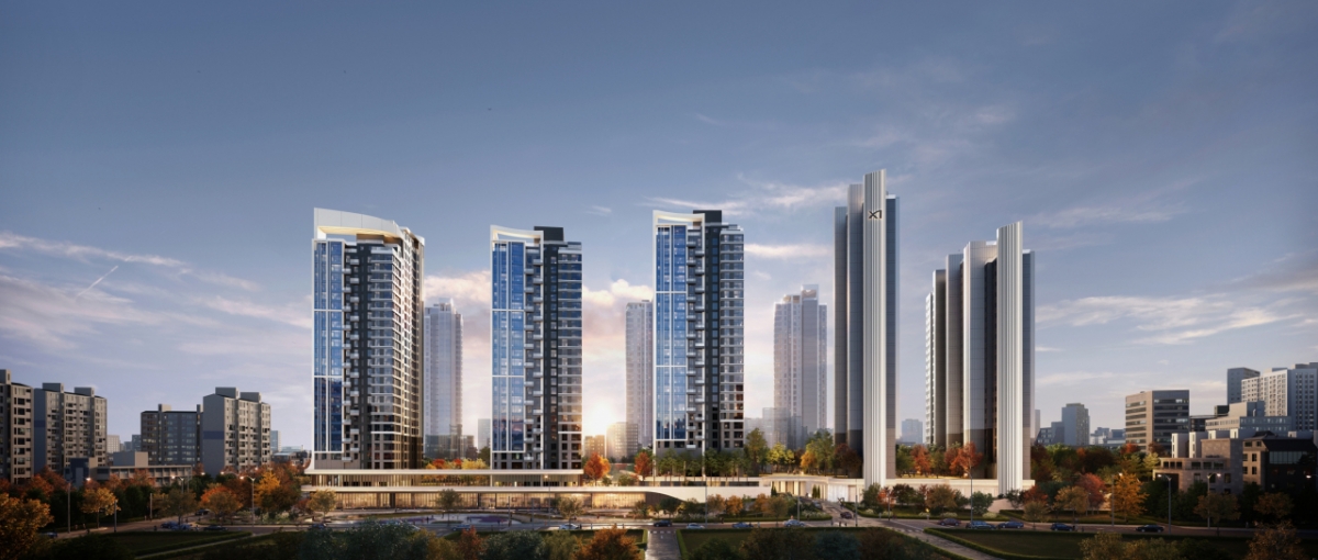 GS건설이 지난달 31일 시공사로 선정된 한양송파2차 재건축 조감도 /사진제공=GS건설