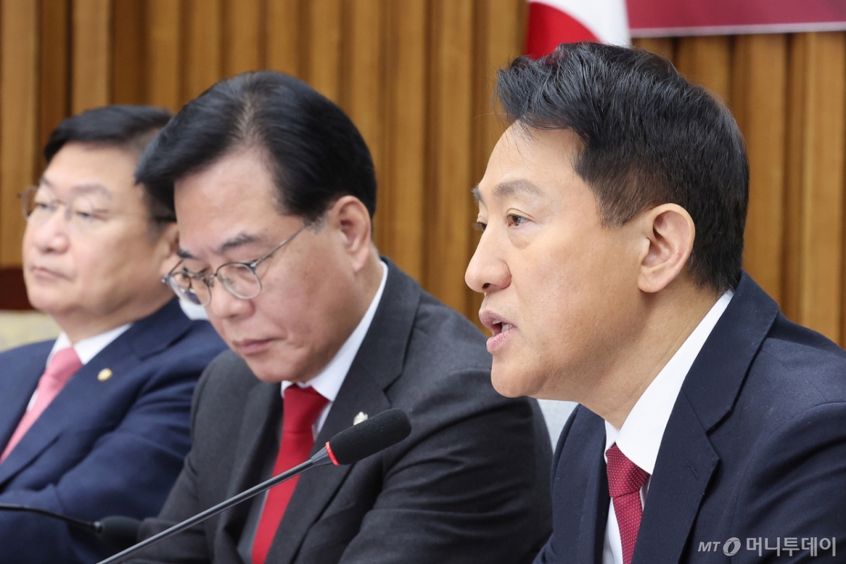 (서울=뉴스1) 신웅수 기자 = 오세훈 서울시장이 2일 서울 여의도 국회에서 열린 국민의힘-서울시 부동산정책협의회에서 발언하고 있다. 2026.2.2/뉴스1 Copyright © 뉴스1. All rights reserved. 무단 전재 및 재배포, AI학습 이용 금지. /사진=(서울=뉴스1) 신웅수 기자