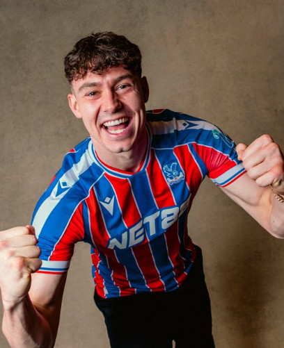 예르겐 스트란 라르센. /사진=크리스탈 팰리스 공식 SNS 갈무리