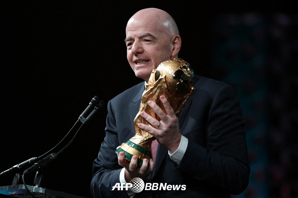 잔니 인판티노 FIFA 회장. /AFPBBNews=뉴스1